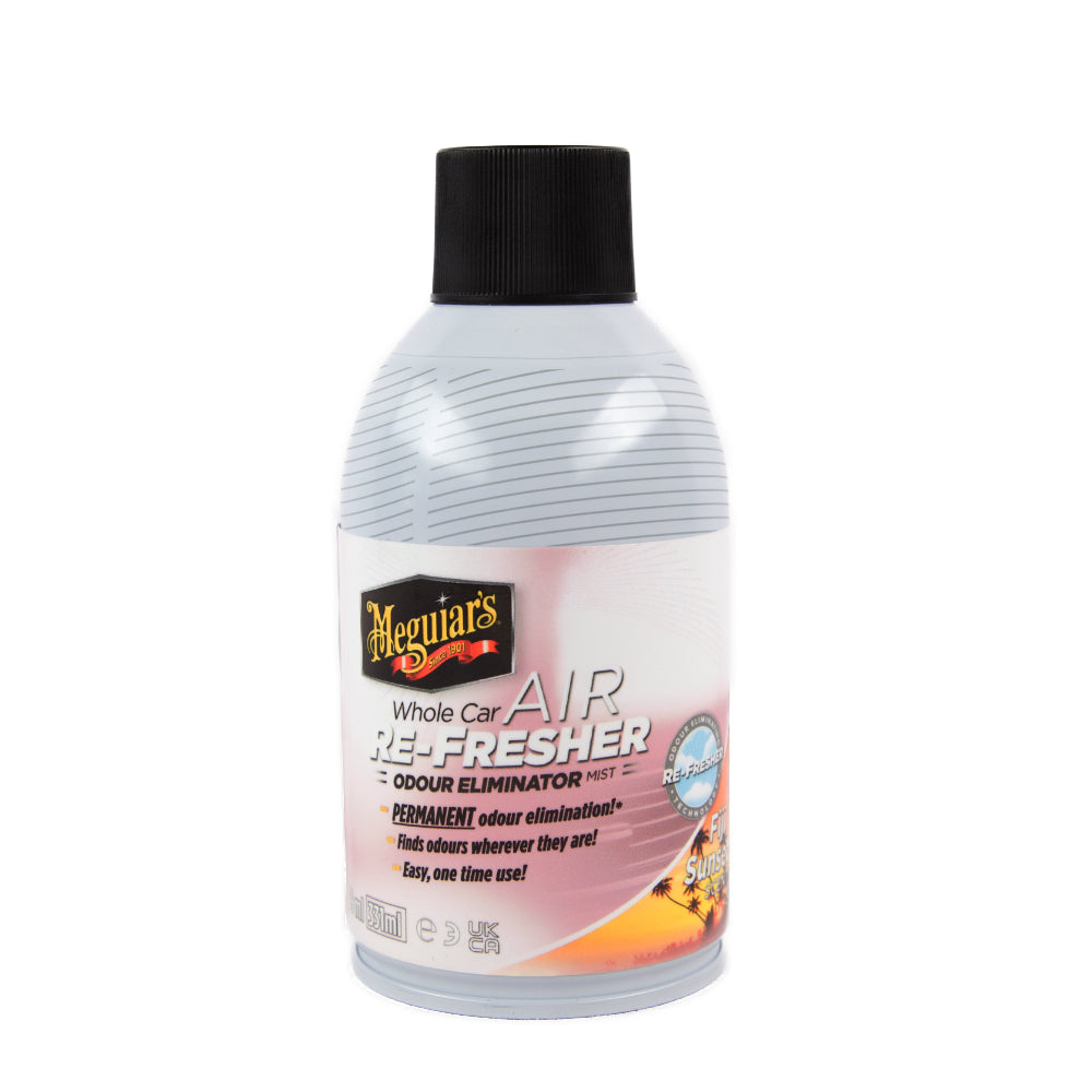 Air Freshener with a Sweet Island Breeze Scent - Meguiar's Whole Car Air  Re-Fresher - Fiji Sunset 