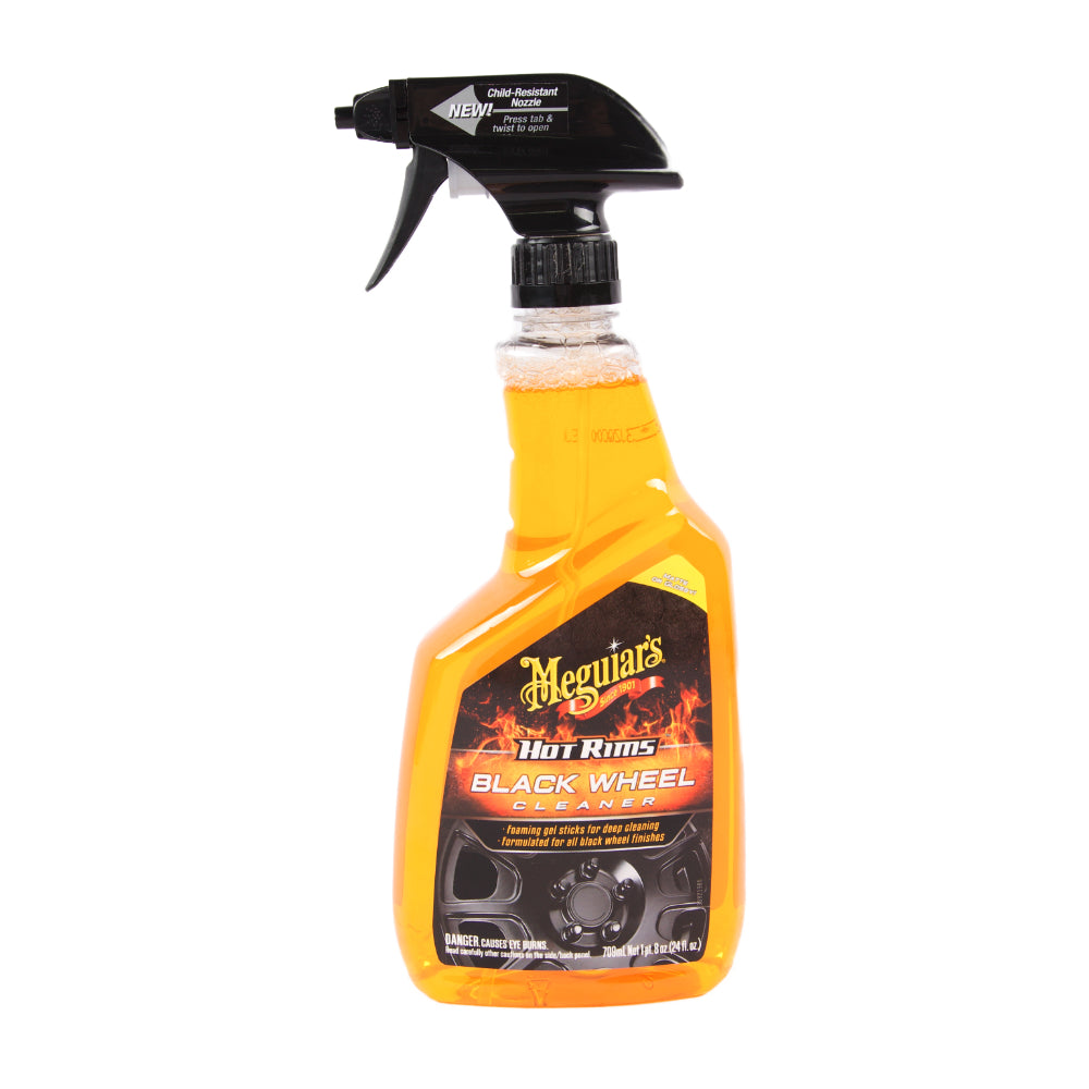 Meguiar's Hot Rims Black Wheel Cleaner, Best Cleaner for Matte