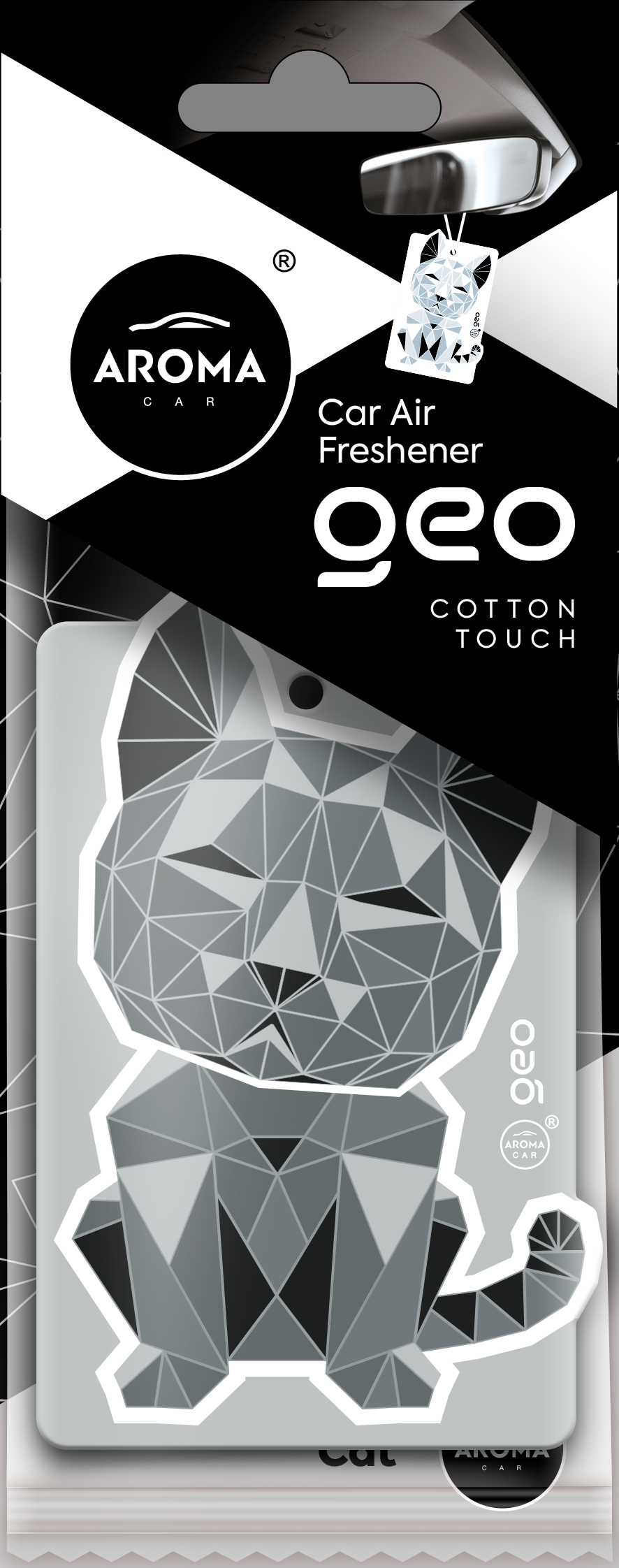 AromaCar Geo Cat Cotton Touch