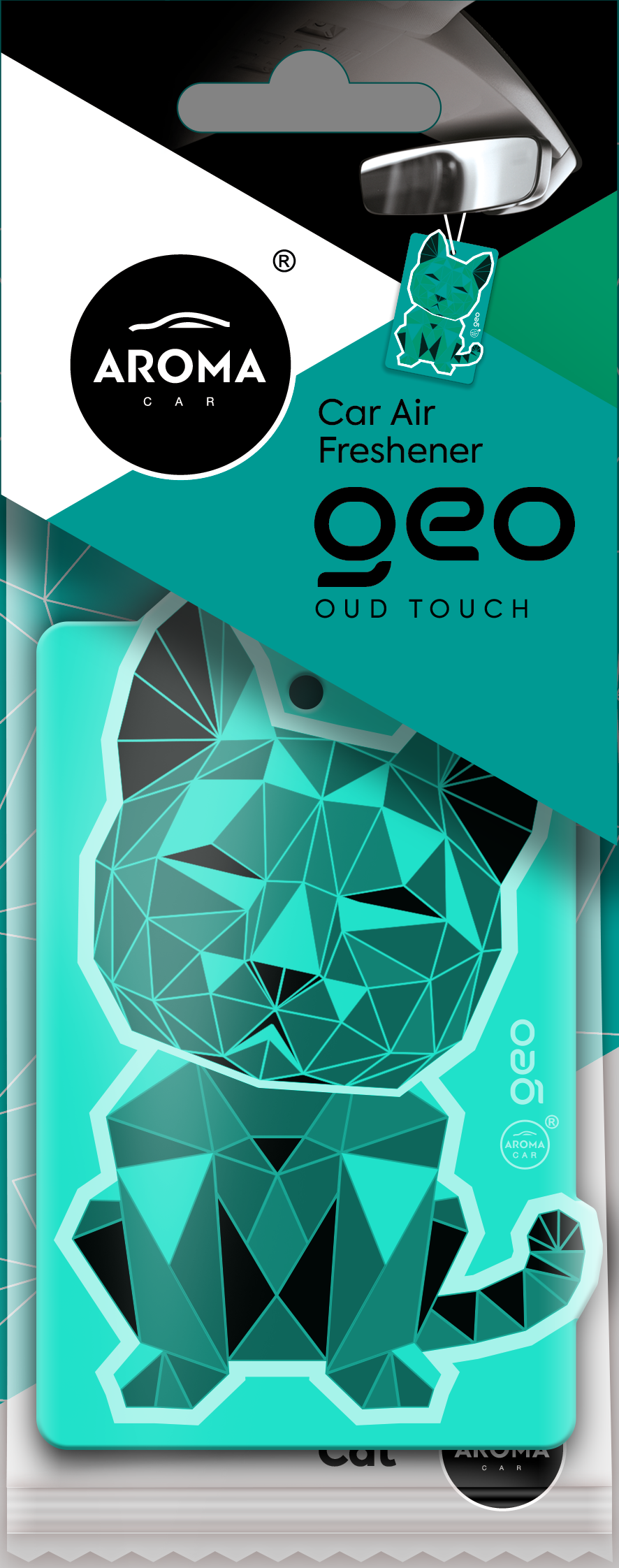 AromaCar Geo Cat Oud Touch