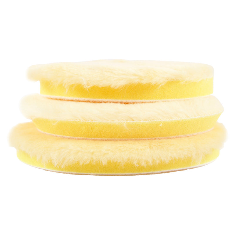 Rupes DA Medium Yellow Precision Wool Polishing Pad